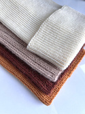 VARELLA – czapka merino beanie wywijana 100% Baby Merino 02 Ecru