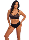 Braletka Wacoal BACK APPEAL WA852303BLK Wire Free Bra Black