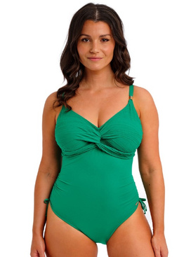 Strój kąpielowy Fantasie Swim BEACH WAVES FS502231TOR Uw Twist Front Swimsuit With Adjustable Leg Tourmaline