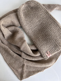 KIARA Beanie-Mütze aus 100% Alpaka 2020 Jasny Nugat