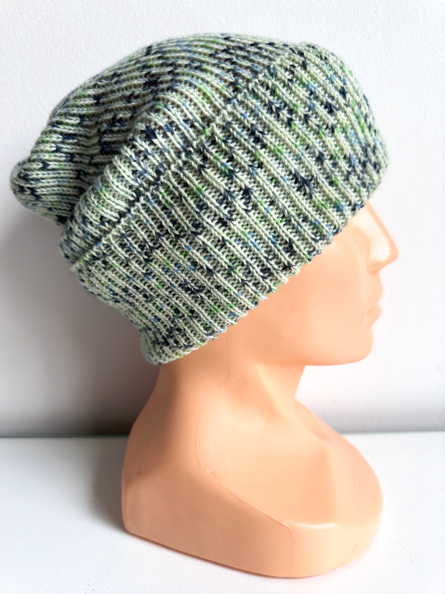 VARELLA Turn-Up Baby Merino Wool Beanie 100% 467 Lody Pistacjowe