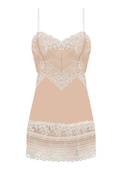 Koszulka nocna Wacoal EMBRACE LACE WA814191271 Chemise Naturally Nude / Ivory
