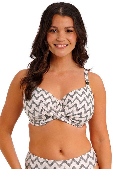 Biustonosz kąpielowy Fantasie Swim VANUATU FS506805CEM Uw Full Cup Bikini Top Creme Noire