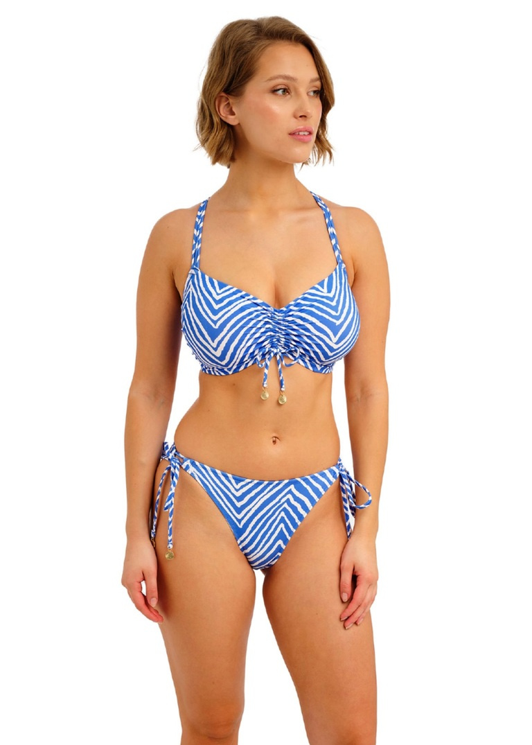 Wiązane majtki kąpielowe Freya Swim FIJI FALLS AS206875OCN Tie Side Bikini Brief Ocean