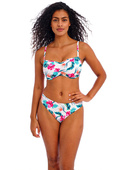 KOMPLET - Strój dwuczęściowy Freya PALM PARADISE White - wybierz fason i rozmiar (32FF, 32G, 36DD, 36G, 38GG)