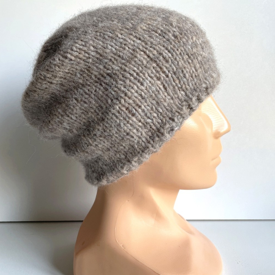 CHMURKA Alpaca Beanie 26 Beige