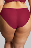 Figi Sculptresse by Panache NATALIA 11212 High Leg Brief Bordeaux Red