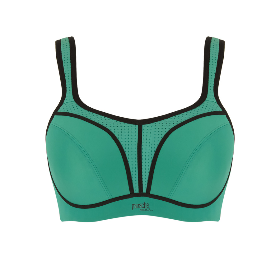 Biustonosz sportowy Panache Sport POWER 5021E Wired Sports Bra Green