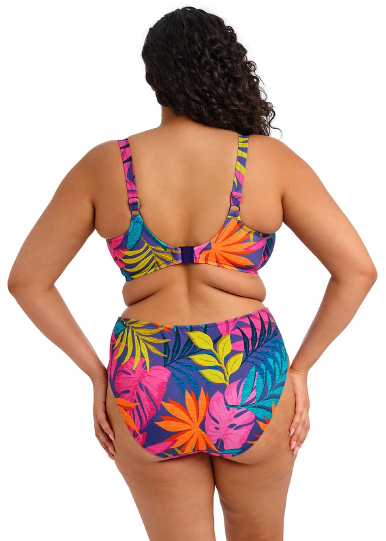 Biustonosz kąpielowy Elomi PORTO RAFTI ES803302INO Uw Plunge Bikini Top Indigo