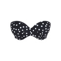 Biustonosz bandeau Panache Swim POLKA DOT SW2073 SCARLETT Bandeau Bikini Top Polka Dot Print