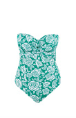 Strój kąpielowy Panache Swim ENGLISH ROSE Tatiana SW1770A Tatiana Bandeau Swimsuit English Rose Print