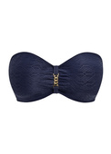 Góra od stroju kąpielowego Fantasie AZORES FS506610MIH Uw Bandeau Bikini Top Midnight