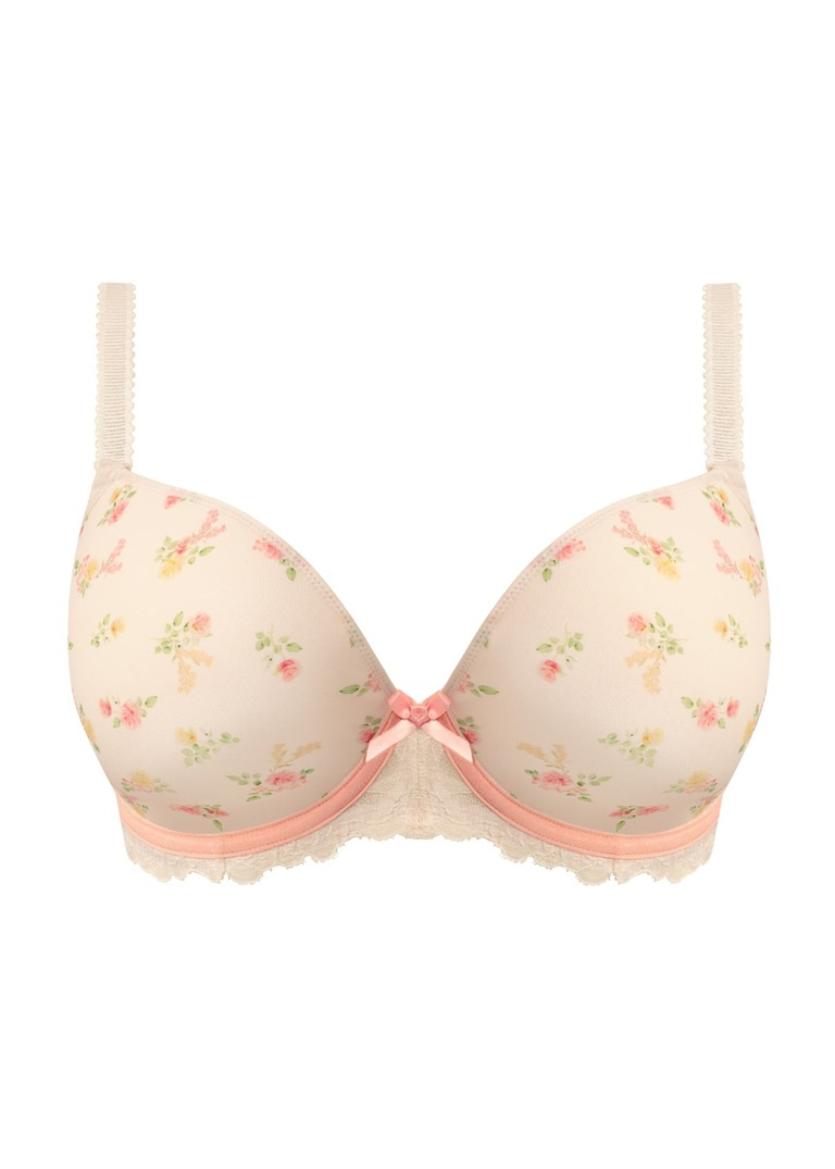Biustonosz Freya CHERISH ME AA404031ROY Uw Moulded Plunge T-shirt Bra Rose Delicacy