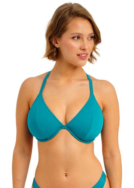 Biustonosz kąpielowy Freya JEWEL COVE AS7226PLO Uw Plunge Bikini Top Plain Moonstone