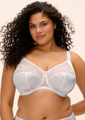 Biustonosz Elomi CATE EL4030WHE Uw Full Cup Banded Bra White