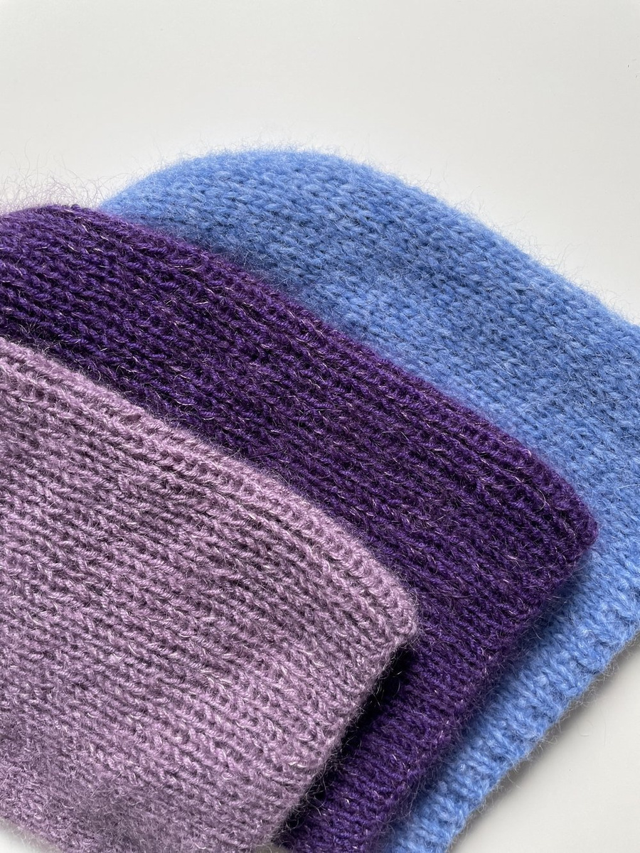 CHMURKA Alpaca Beanie 16 Blue