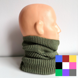 Ręcznie robiony KOMIN VARELLA 100% Baby Merino 38 Oliwka