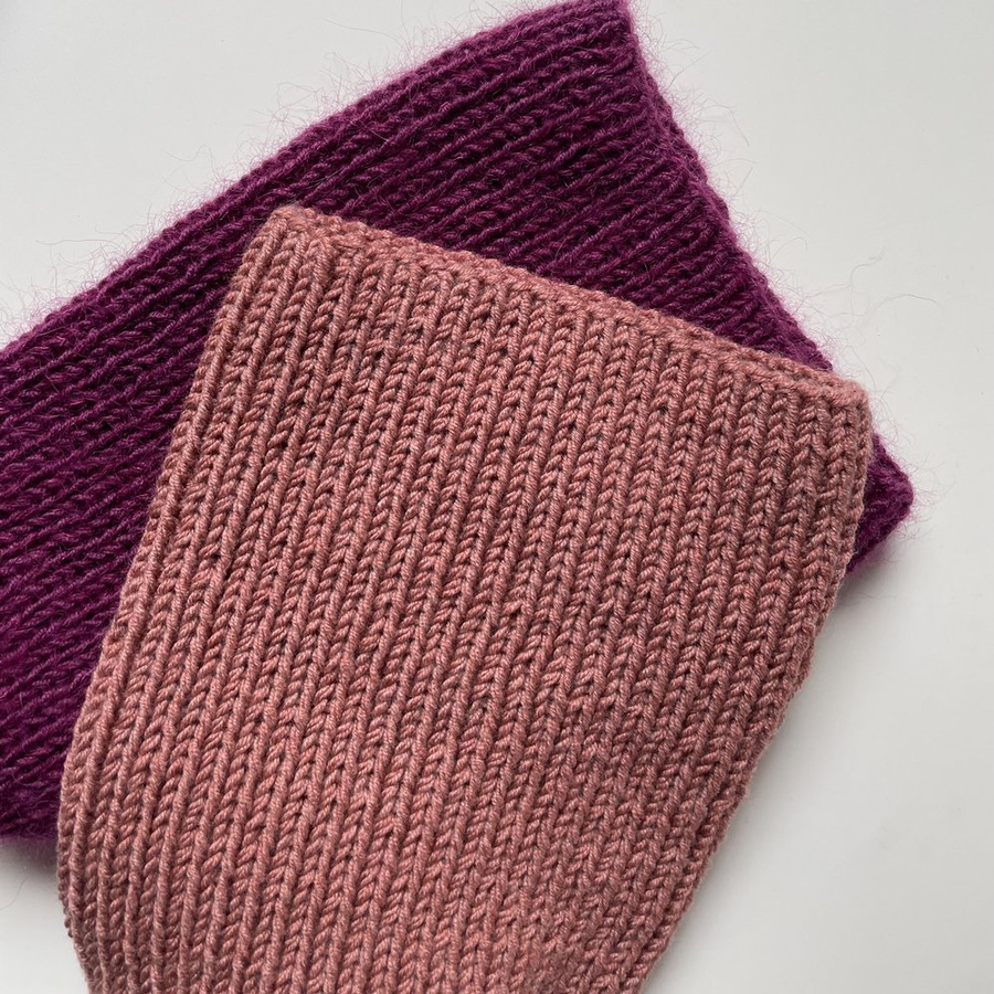 NANA – czapka merino beanie 100% baby merino 48 Blush brązowa