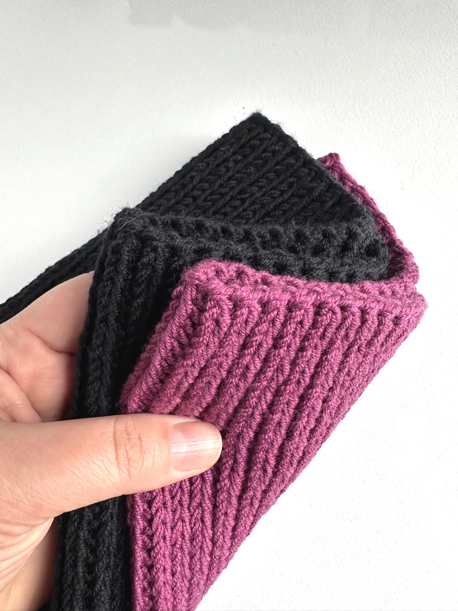 NANA – czapka beanie z wełny baby merino 21 Czarny, jesienno-zimowa