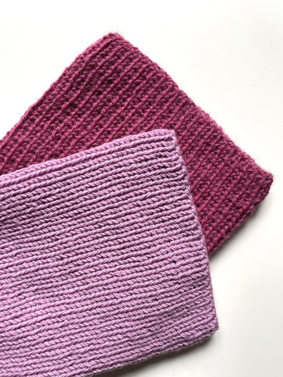 NANA Beanie-Mütze aus Baby-Merinowolle 27 Altrosa