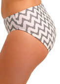 Figi kąpielowe Fantasie Swim VANUATU FS506872CEM Mid Rise Bikini Brief Creme Noire