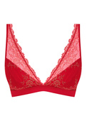 Stanik bezfiszbinowy Wacoal EMBRACE LACE WA852191947 Soft Cup Bra Grandalia Red/rose Gold