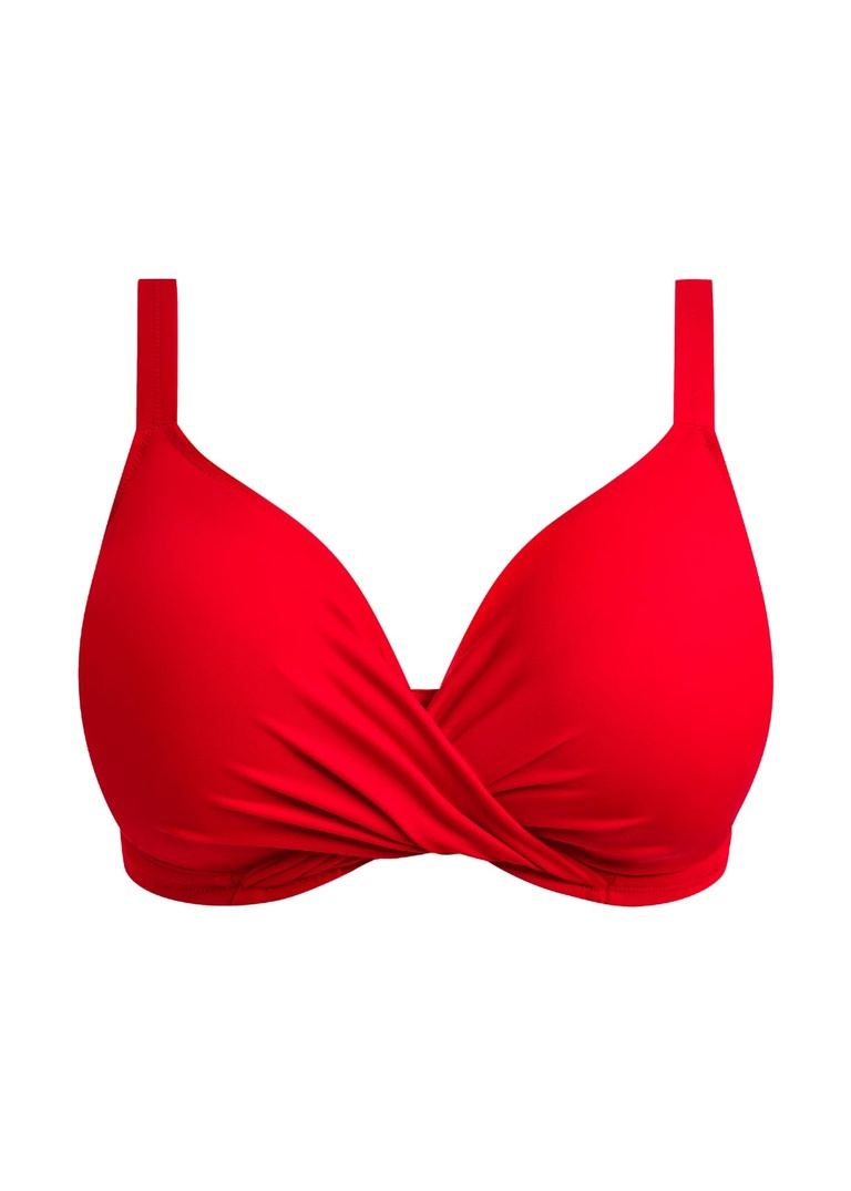 Biustonosz kąpielowy Elomi PLAIN SAILING ES7285LAA Uw Plunge Bikini Top Lava