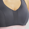Biustonosz Panache Sport ULTRA PERFORM / ENDURANCE 5022 Non Padded Sports Wired Bra Charcoal