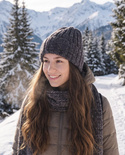 NELLI Handmade Merino Wool Beanie 31 Nocny Las Winter