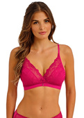 Braletka Wacoal ABELLIA WE601703VIK Non Wired Bralette Vivacious Pinkenia
