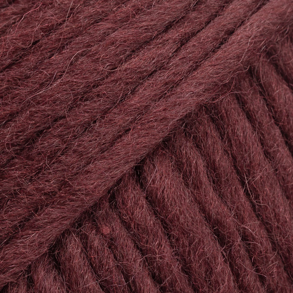 JANKA Thick Women’s Beanie Sheep Wool 119 Wino Śliwkowe Nitkowe Love