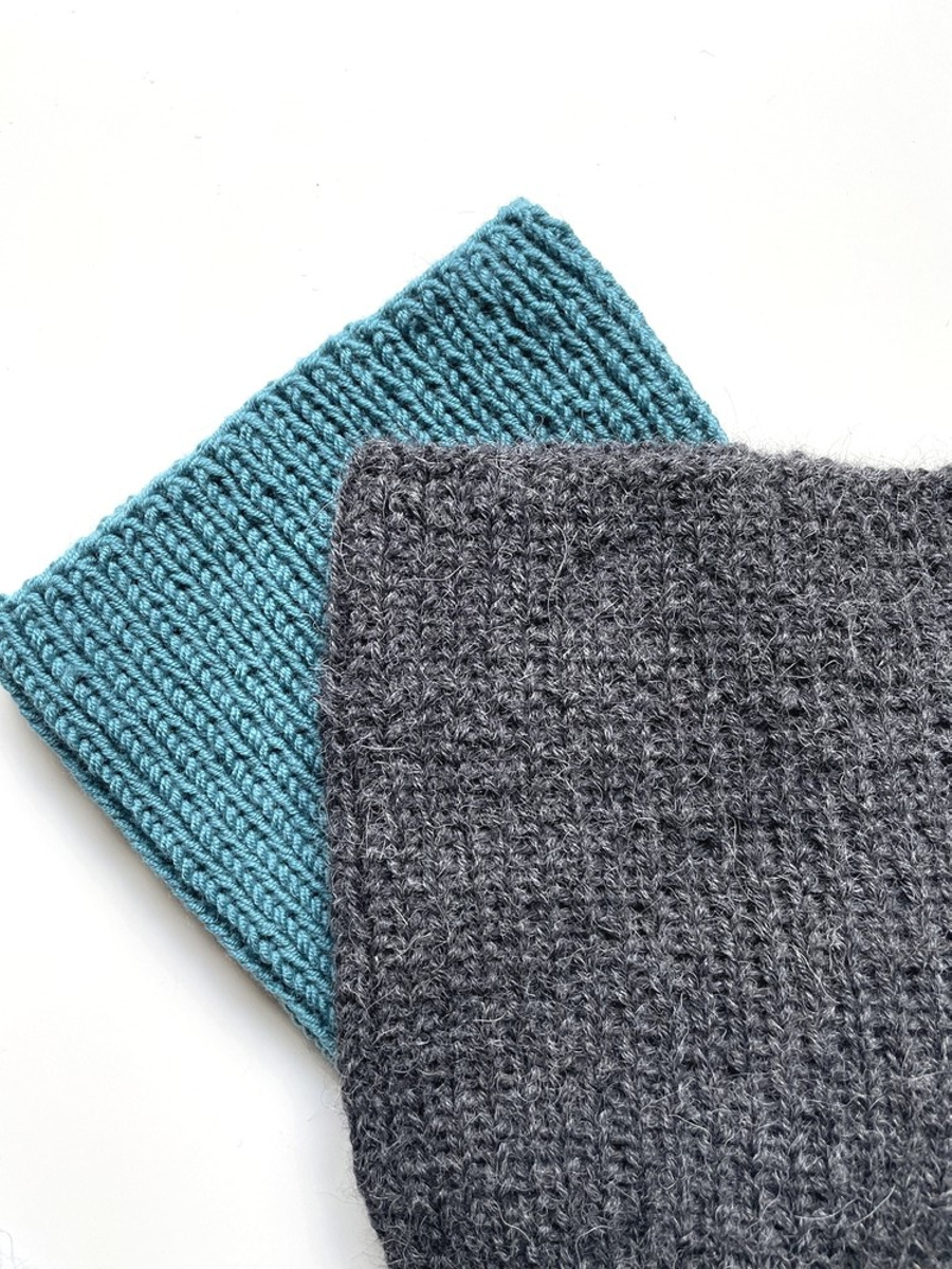 KIARA – czapka beanie z alpaki 100% 506 ciemny szary uniwersalna jesienno‑zimowa