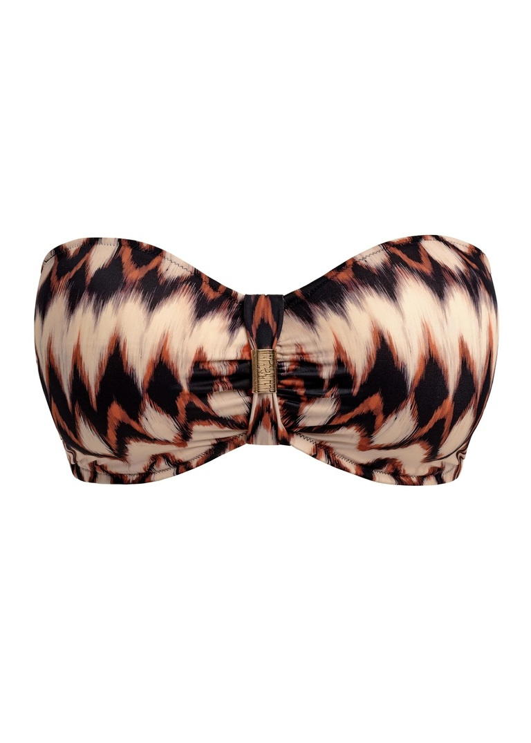 Biustonosz kąpielowy Fantasie Swim SABANA FS506410CPT Uw Bandeau Bikini Top Copper Tint