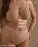 Biustonosz Sculptresse by Panache MUSE 11446 Plunge Bra Cameo Rose