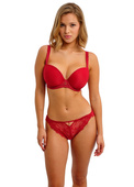 Biustonosz Freya FASCINATE AA403131CHR Uw Moulded Plunge T-shirt Bra Cherry