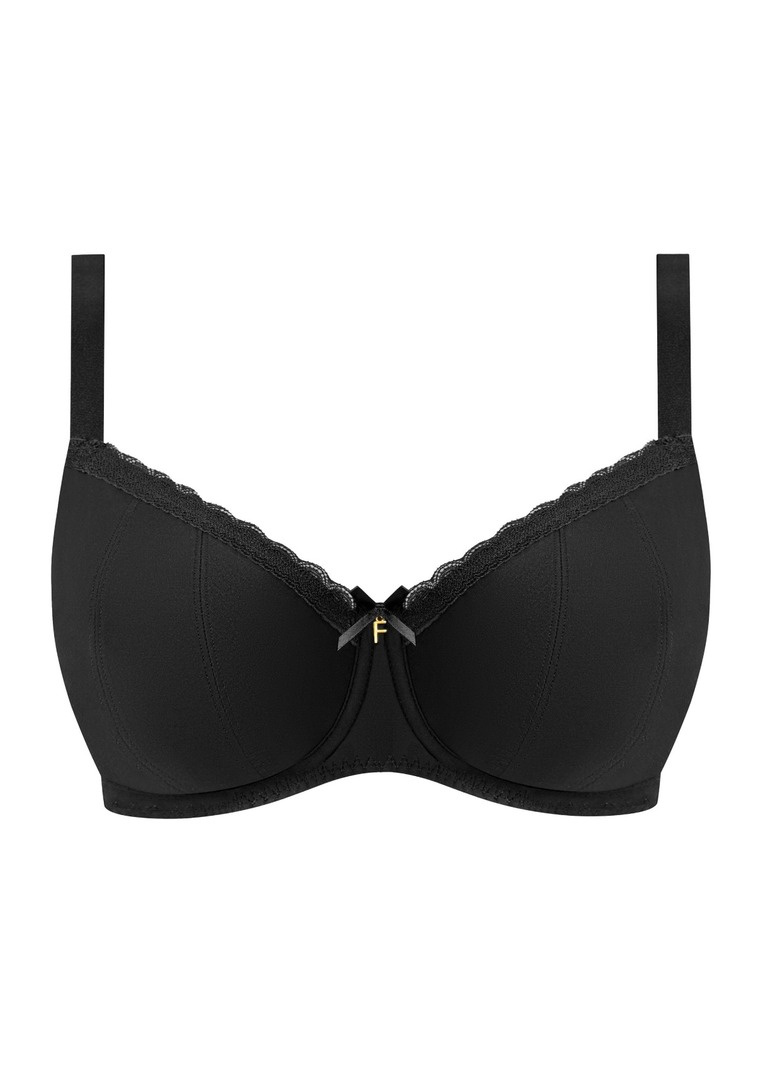 Biustonosz Freya FREYA FLIRT AA403315BLK Uw Padded Half Cup Bra Black
