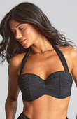 Biustonosz kąpielowy Panache Swim TULLE SW1963 Margot Bandeau Bikini Top Tulle Black