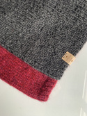 KIARA – czapka beanie z alpaki 100% 506 ciemny szary uniwersalna jesienno‑zimowa