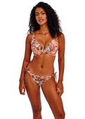 Figi kąpielowe Freya Swim DESERT CAT AS205975SUT Tie Side Bikini Brief Sunset