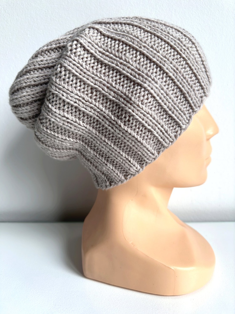 Czapka zimowa damska HELLI 100% Baby Merino 23 Jasny Beż