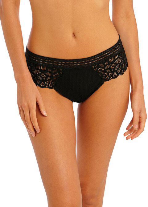 Figi tanga Wacoal RAFFINE WE148007BLK Tanga Black