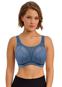 Bezfiszbinowy biustonosz sportowy Freya Active DYNAMIC AC4014SLB Non Wired Sports Bra Pure Steel Blue