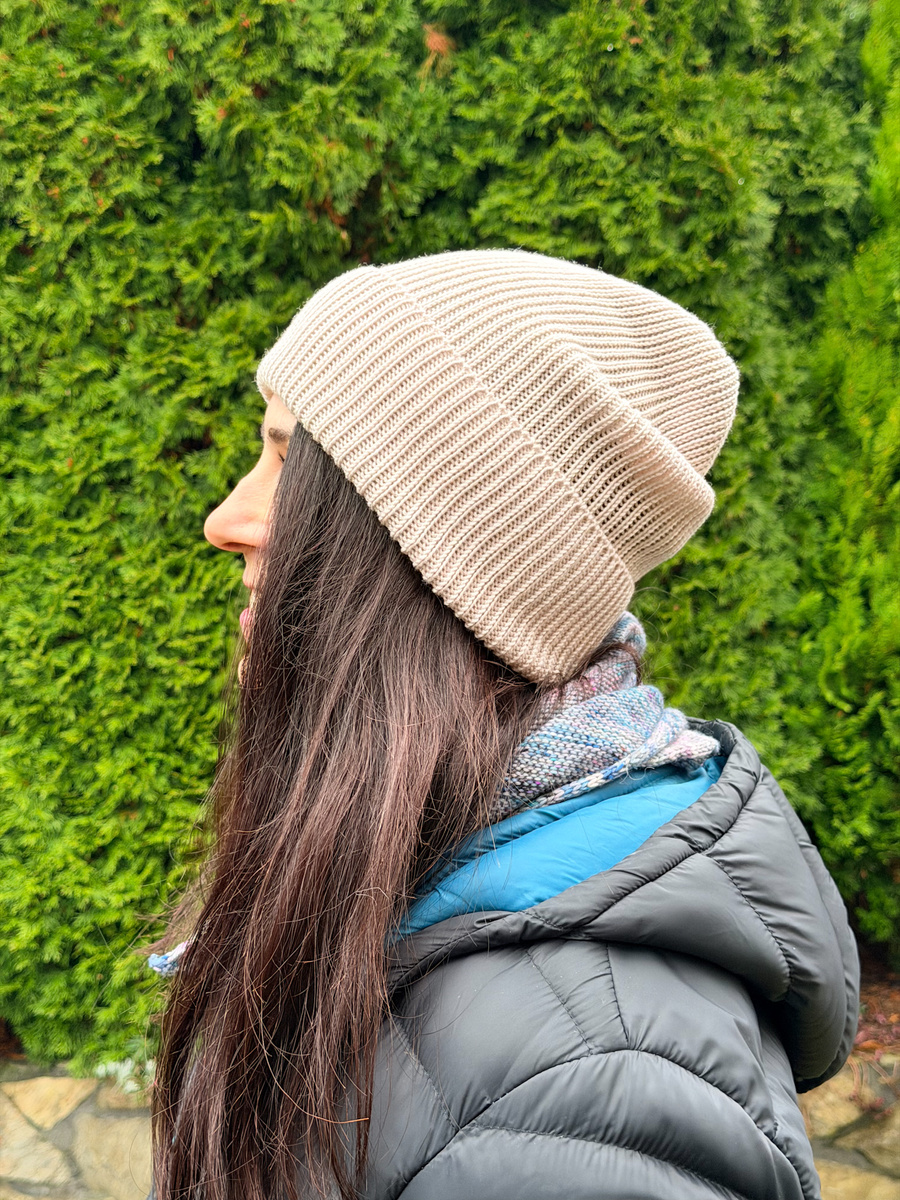 VARELLA Beanie Baby Merino Wool 58 lody pistacjowe