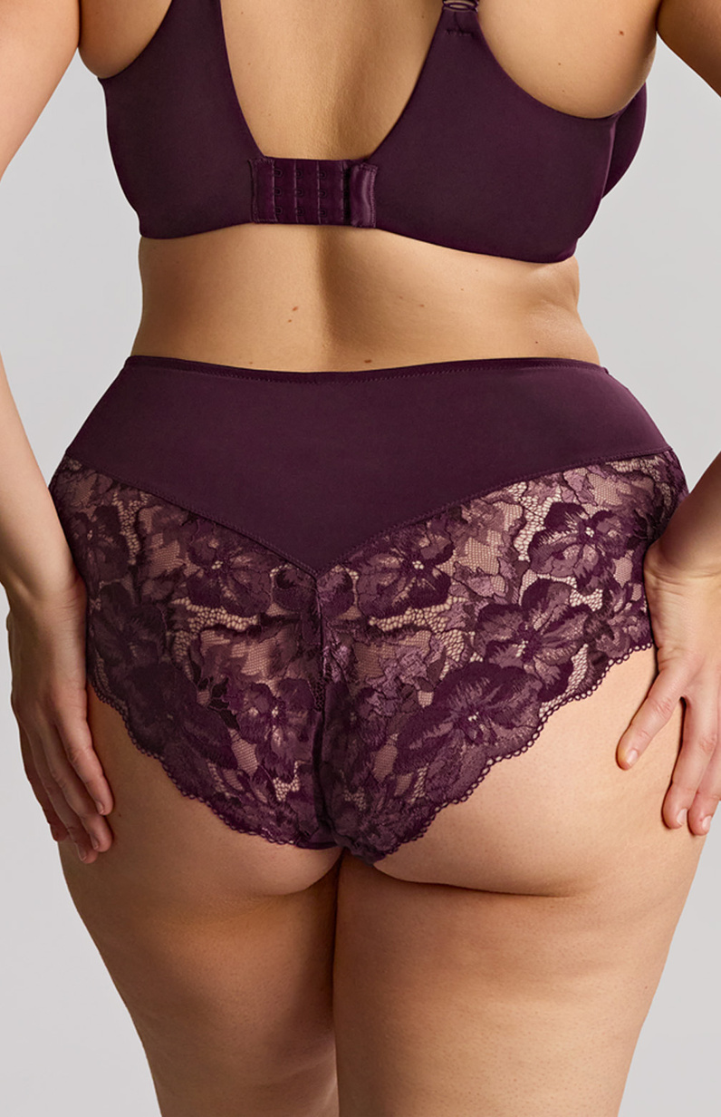 Majtki Sculptresse by Panache AMARA 11264 Deep Brief Plum