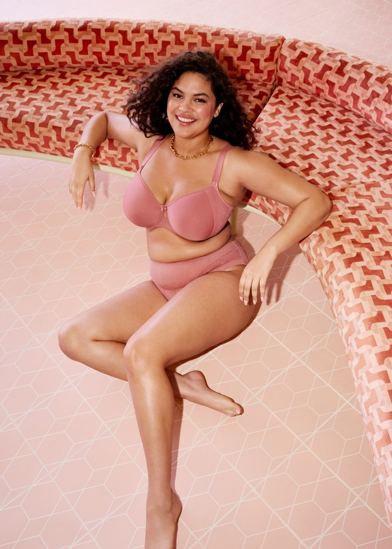 Figi Elomi NERINA EL302753DRO High Leg Brief Dusty Rose