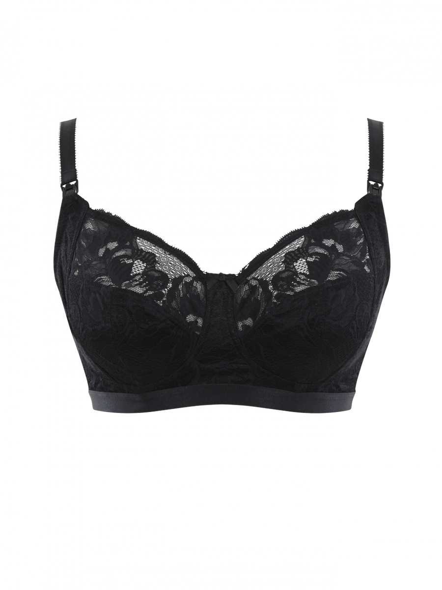 Bezfiszbinowy biustonosz do karmienia Panache NAOMI 10431 Nursing Noir