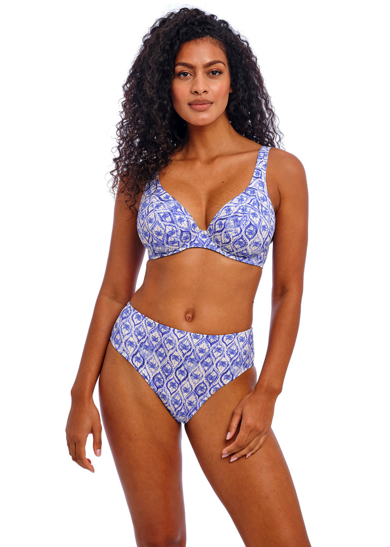 Biustonosz kąpielowy Freya Swim OCEAN BREEZE AS206013DEN Uw High Apex Bikini Top Denim
