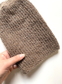 KIARA Alpaca Beanie 100% Alpaca 607 Brown