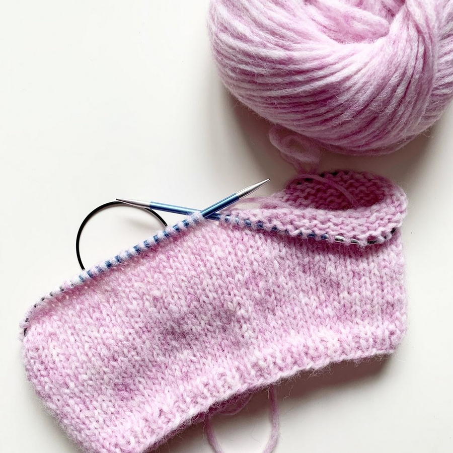 CHMURKA Beanie-Mütze aus Alpaka 08 Hellrosa