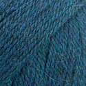 KIARA Beanie 100% Alpaca 7240 niebieski petrol